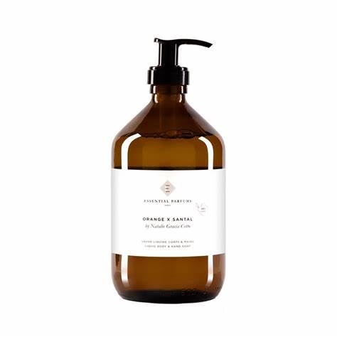 Essential Parfums Liquid Hand & Body Soap Orange x Santal